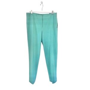 Nine West The Skinny Pant Asian Jade Stretch Sz 10